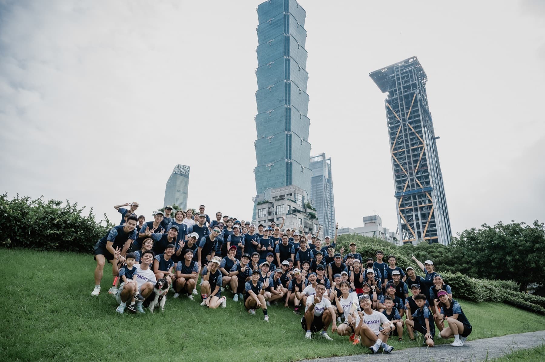好運跑班學員與教練團體合照